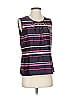 Outback Red 100% Polyester Purple Sleeveless Blouse Size S - photo 1