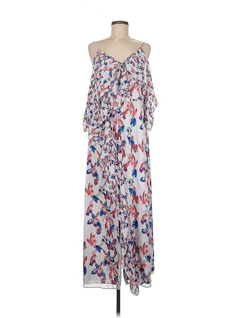Tanya Taylor 100% Silk Blue Casual Dress Size 6 - photo 1