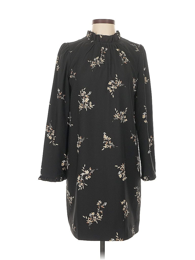 Pre-owned J.crew Factory Store Casual Dress In Black