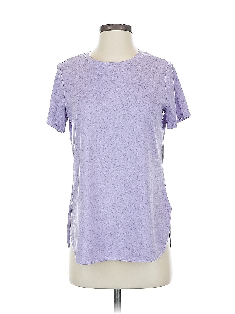 Pre-owned Skechers Active T-shirt In Purple