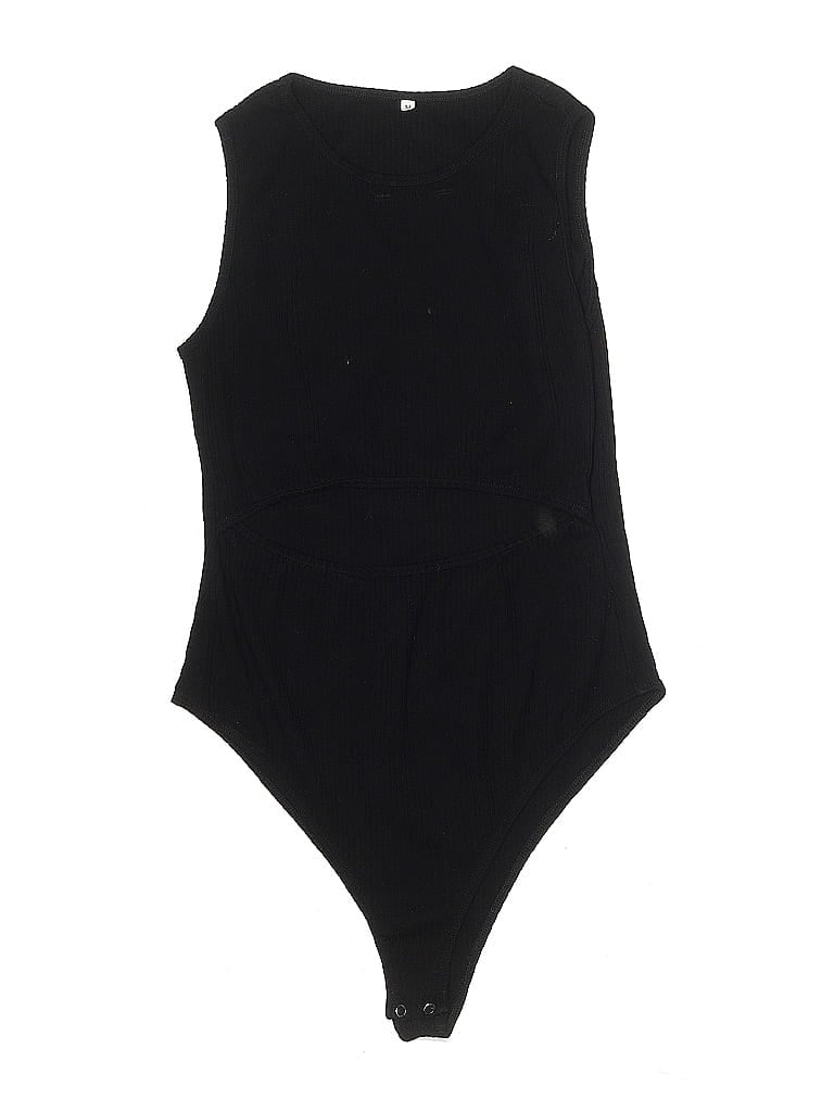 Pre-owned Unbranded Bodysuit In Black