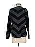 Catherine Malandrino Chevron-herringbone Black Pullover Sweater Size S - photo 1