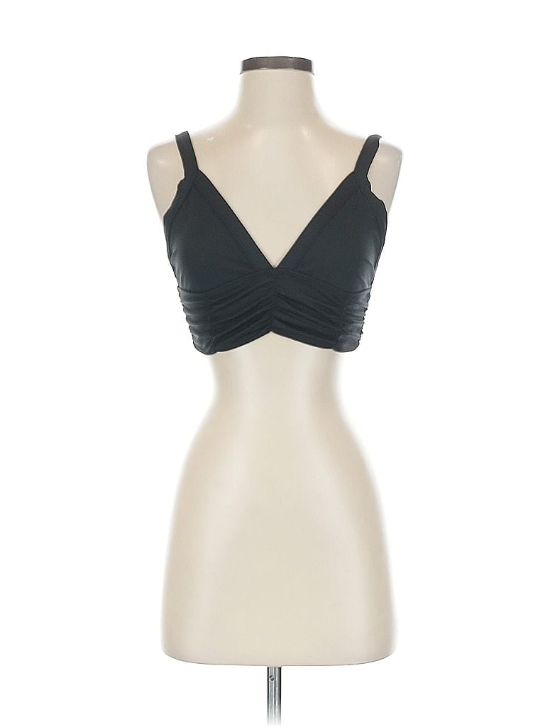 Pre-owned La Hearts Sports Bra In Black