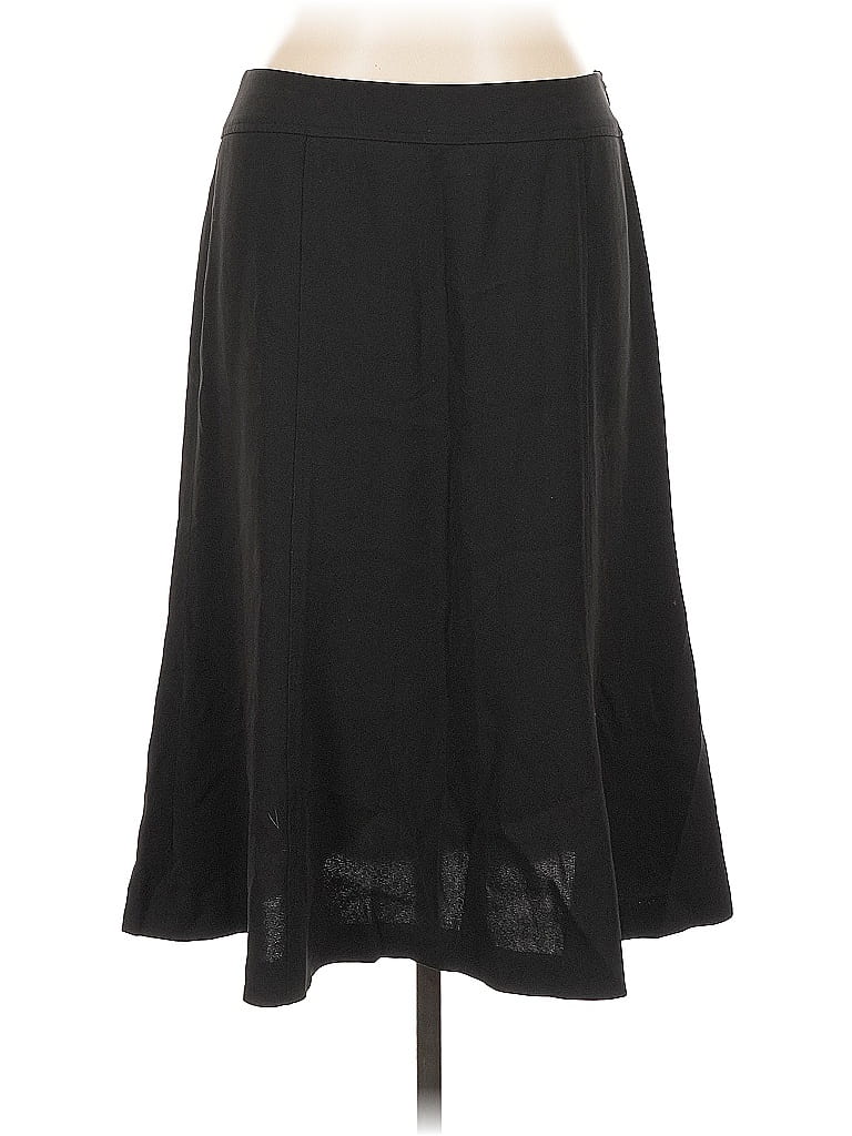Pre-owned Ann Taylor Loft Formal Skirt In Black