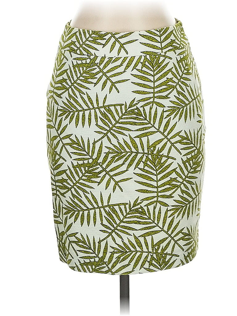 Pre-owned Ann Taylor Factory Casual Skirt In Green