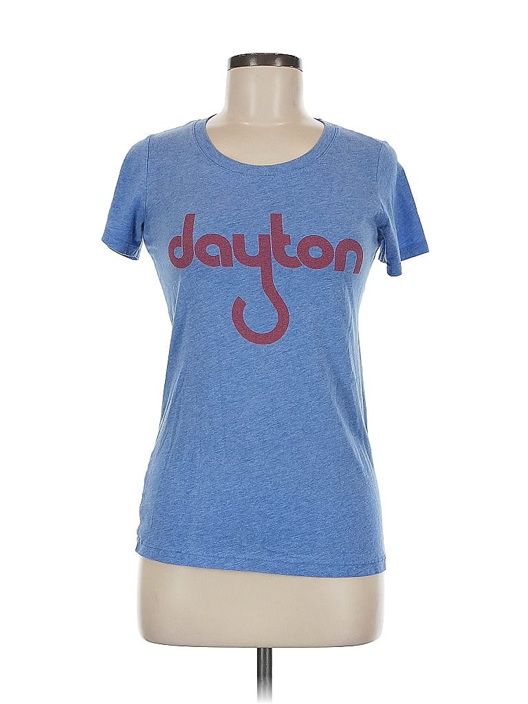 Click to view more detailed imagery on our partner's website Pre-owned Rosefield Short Sleeve T-shirt In Blue