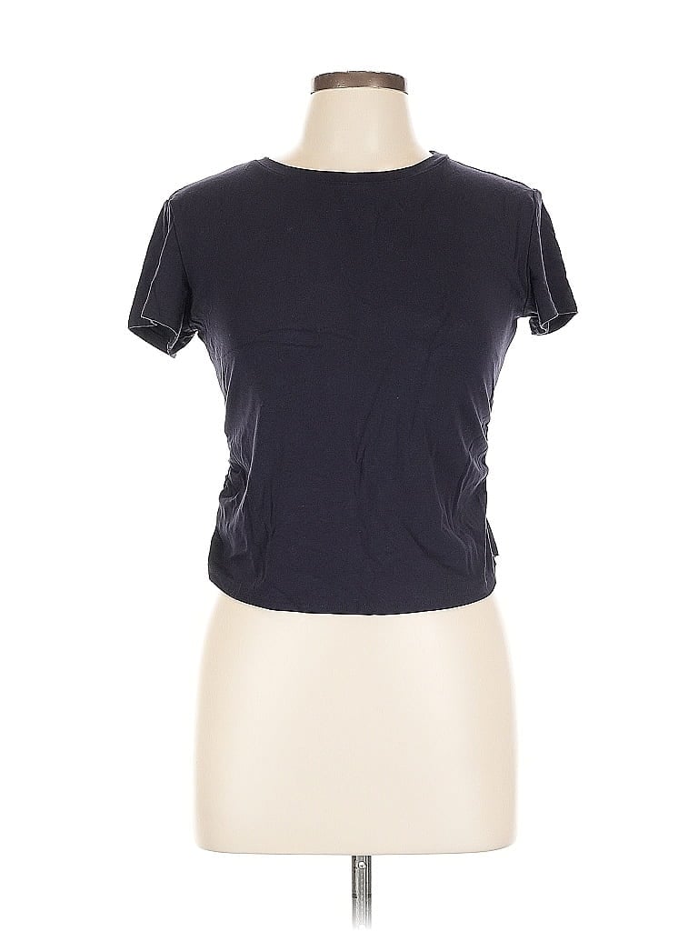 Pre-owned Assorted Brands Short Sleeve T-shirt In Blue