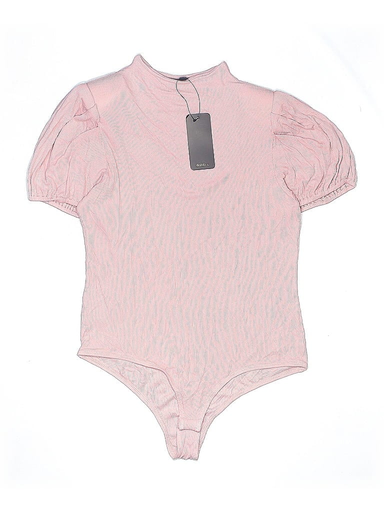 Pre-owned Shinestar Bodysuit In Pink