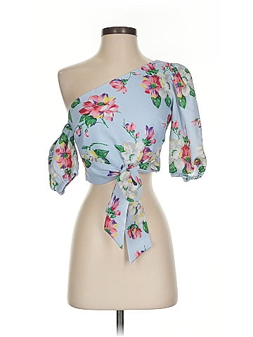 Majorelle 3/4 Sleeve Blouse (view 1)