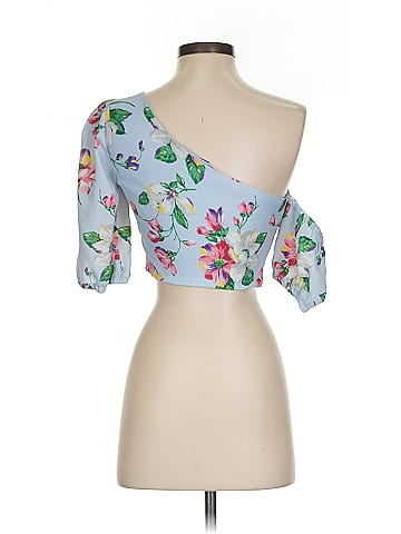 Majorelle 3/4 Sleeve Blouse (view 2)