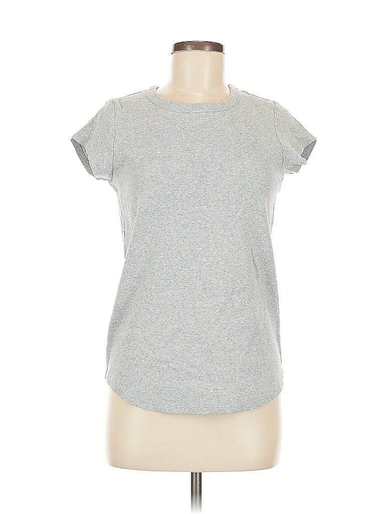 Pre-owned Buffalo By David Bitton Short Sleeve T-shirt In Gray