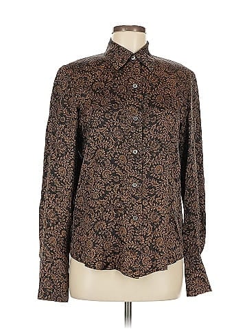 Linda Allard Ellen Tracy Long Sleeve Button-Down Shirt (view 1)
