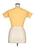 Bo+Tee Yellow Short Sleeve Top Size XL - photo 2