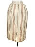 Kay Unger Stripes Ivory Tan Casual Skirt Size 2 - photo 2