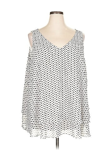 Lane Bryant Outlet Sleeveless Blouse (view 1)