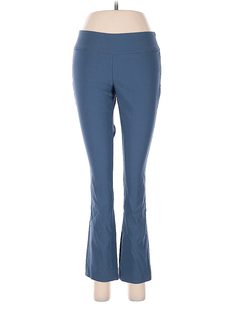 Pre-owned Nic + Zoe Active Pants In Blue