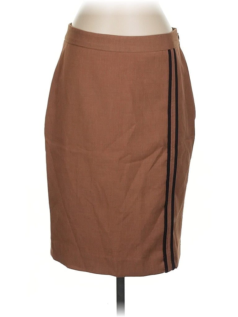 Pre-owned The Limited Formal Skirt In Brown