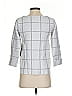 Tahari Checkered-gingham Silver Pullover Sweater Size XS - photo 2