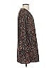 Three Eighty Two 100% Polyester Paisley Brown Casual Dress Size XS - photo 4