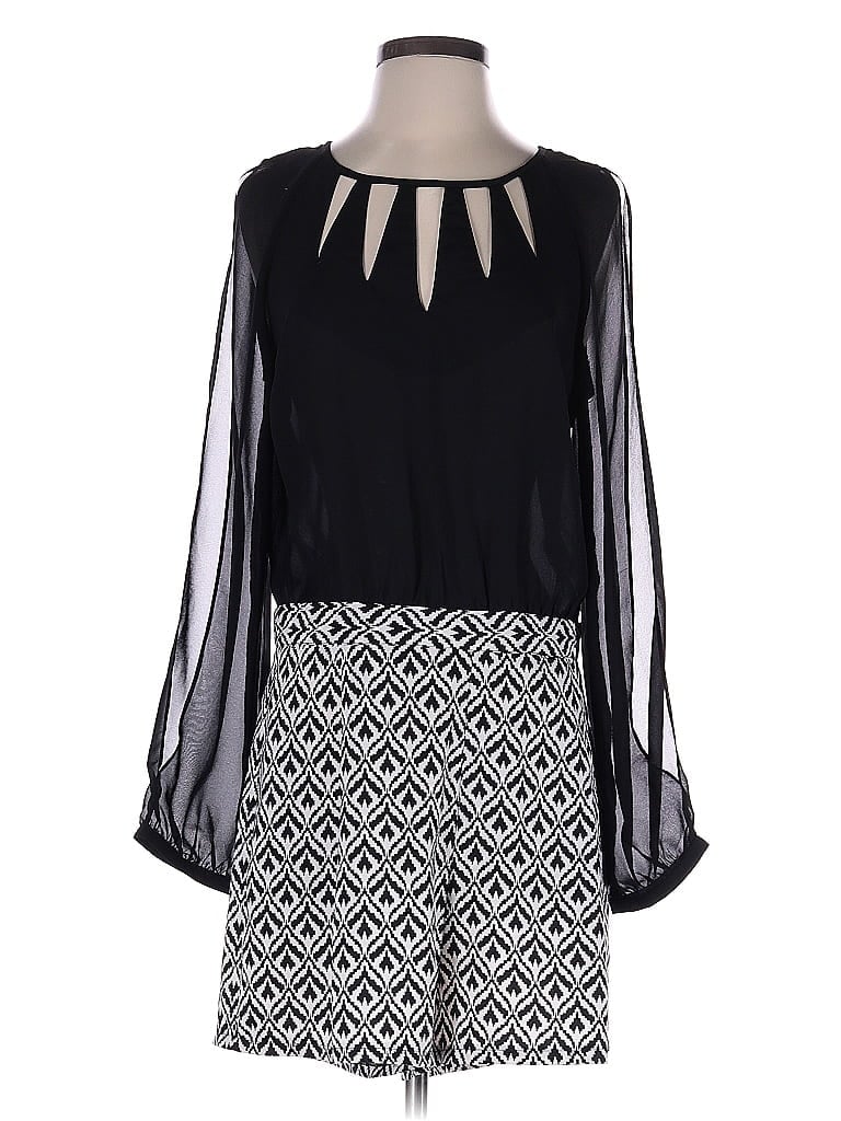 Pre-owned Assorted Brands Romper In Black