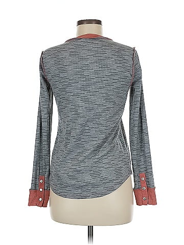 Hem & Thread Long Sleeve Top (view 2)