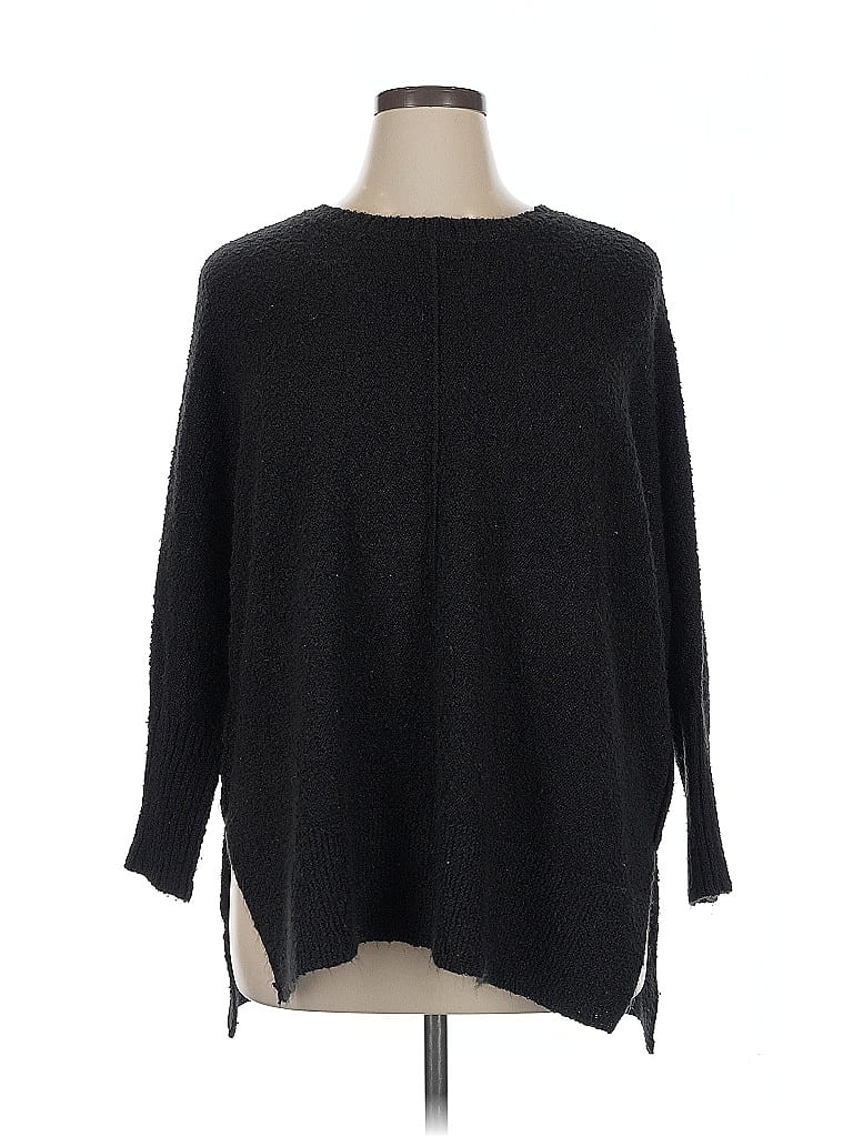 Pre-owned Wonderly Pullover Sweater In Black