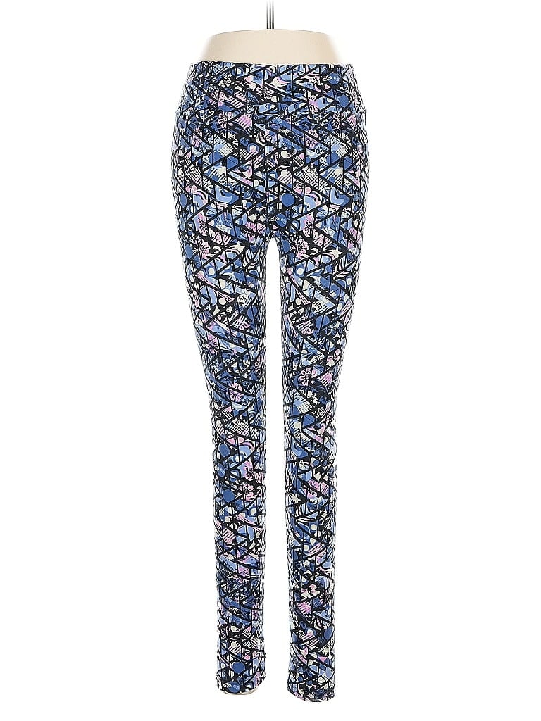 Pre-owned Lularoe Active Pants In Blue