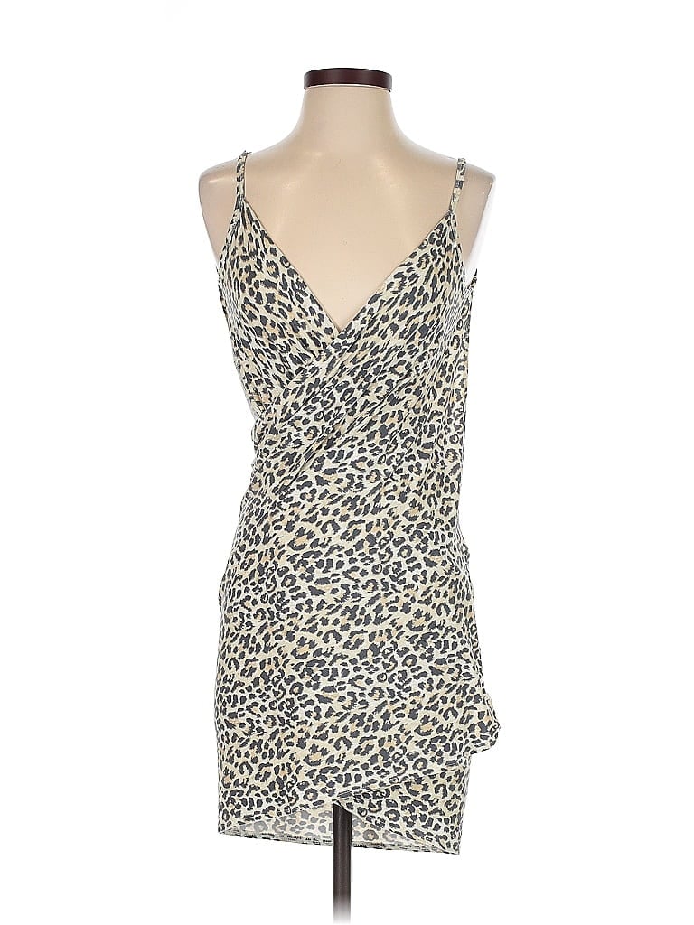 Pre-owned Moda International Casual Dress In Brown