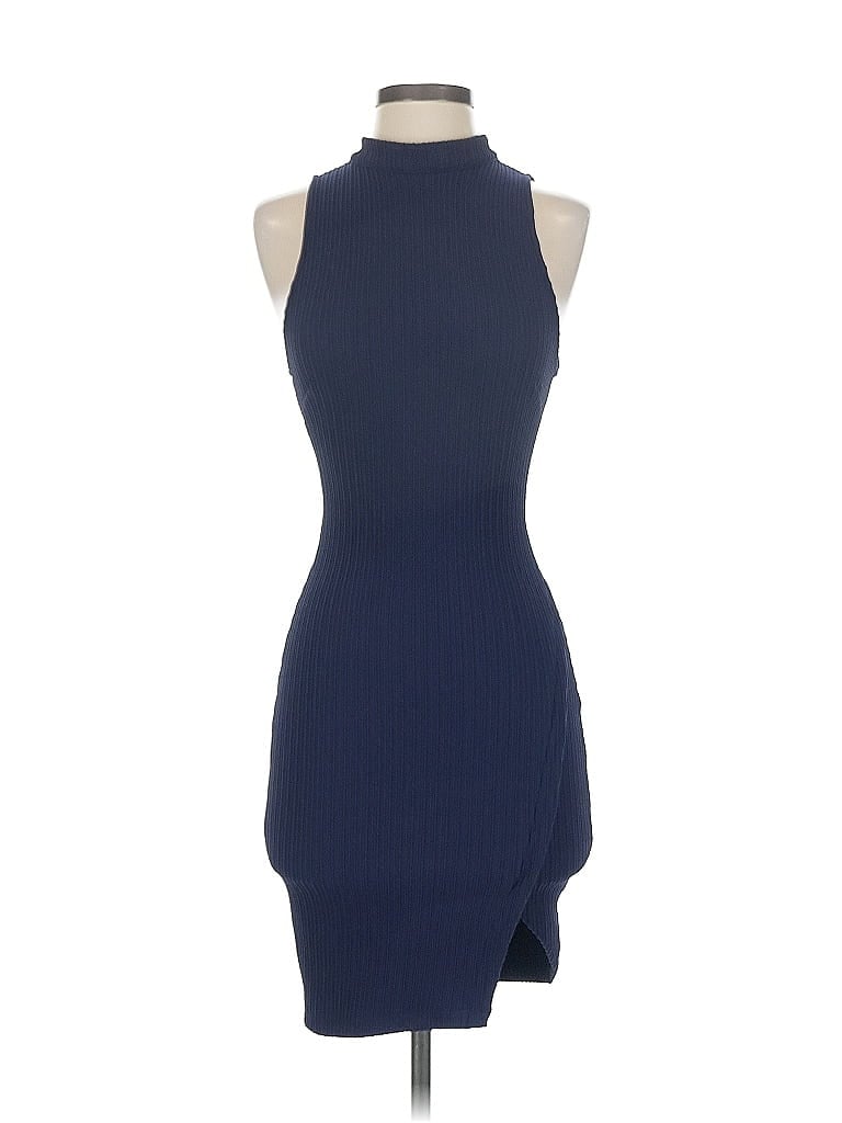 Pre-owned Astr Cocktail Dress In Blue