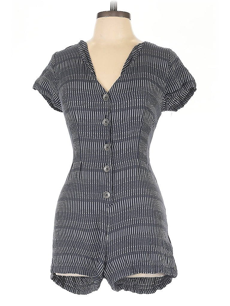 Pre-owned Roxy Casual Dress In Gray