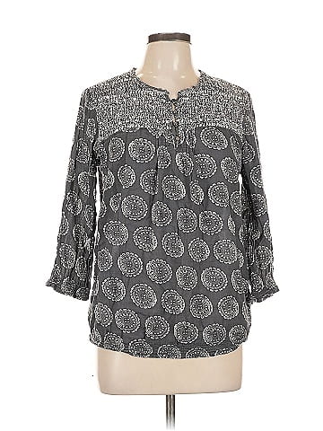 IZOD 3/4 Sleeve Blouse (view 1)