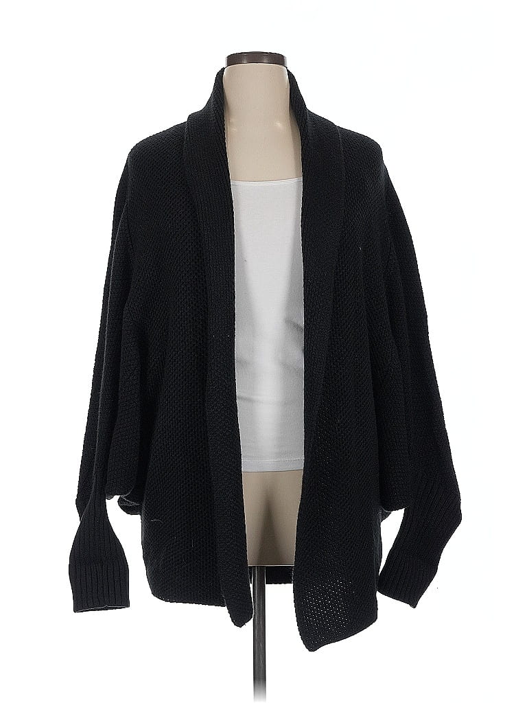 Pre-owned Unbranded Cardigan Sweater In Black
