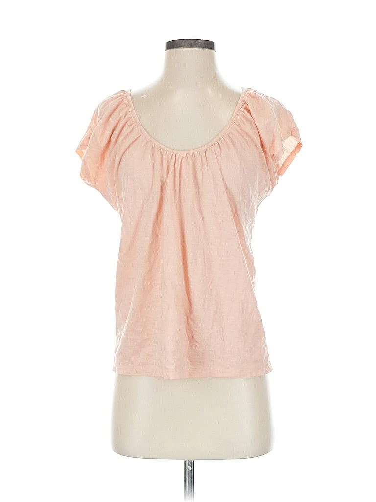 Pre-owned Ann Taylor Loft Outlet Short Sleeve T-shirt In Orange