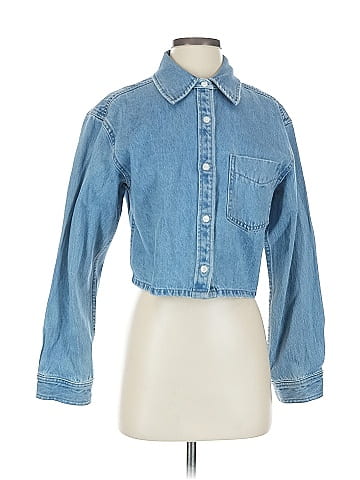 Something Navy Denim Jacket (view 1)