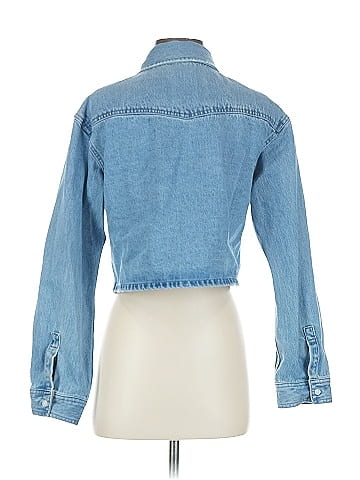 Something Navy Denim Jacket (view 2)