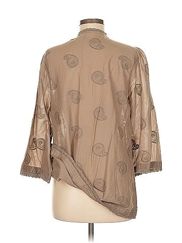 Forever That Girl for Anthropologie 3/4 Sleeve Blouse (view 2)