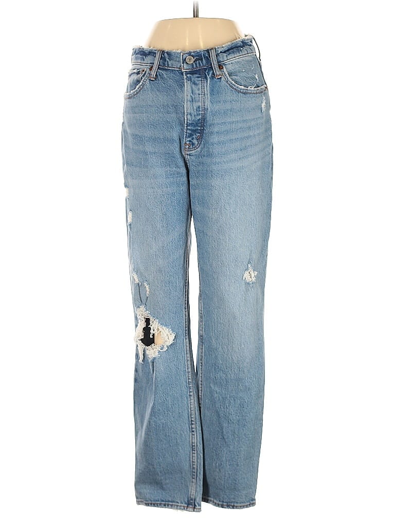 Pre-owned Abercrombie & Fitch Jeans In Blue