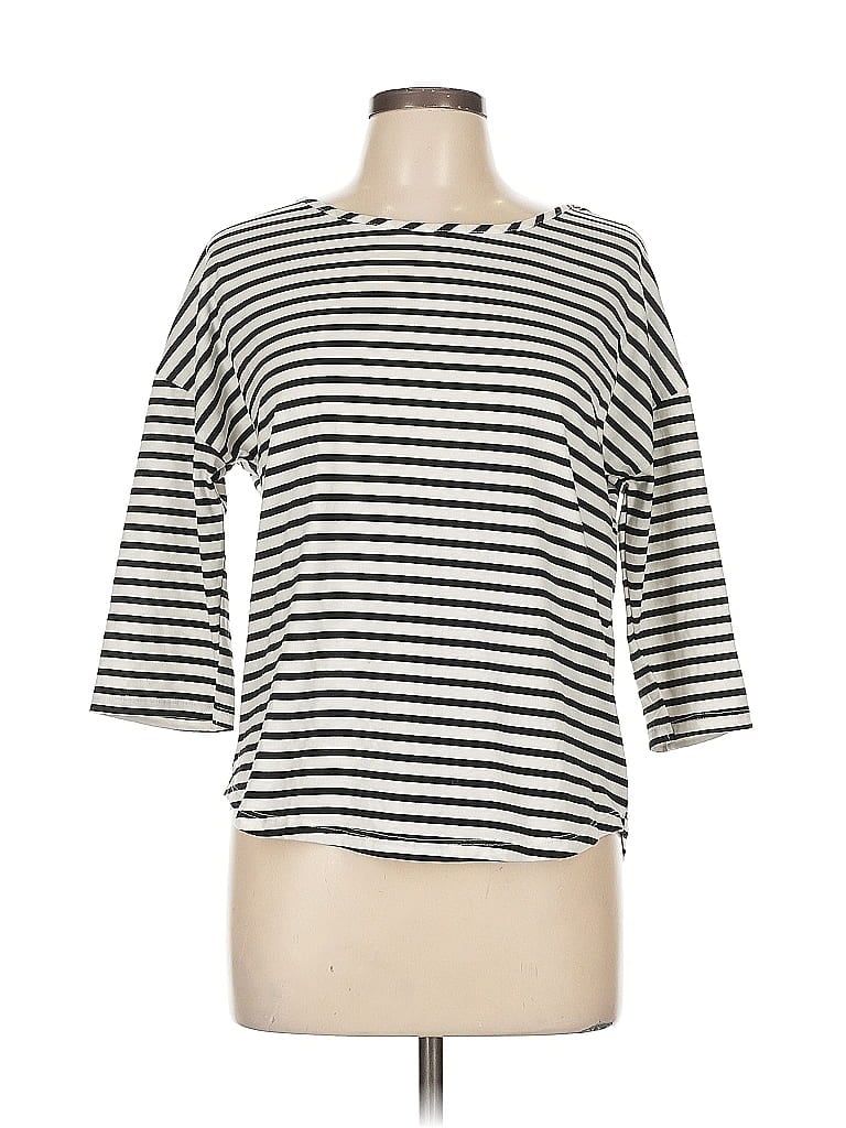 Pre-owned Keren Hart 3/4 Sleeve T-shirt In White