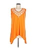 Calessa Orange Sleeveless T-Shirt Size M - photo 1