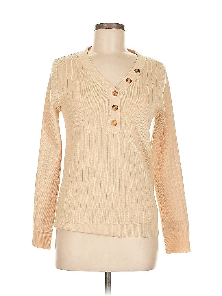 Pre-owned Unbranded Pullover Sweater In Brown