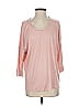 Crosby Pink 3/4 Sleeve Top Size S - photo 1