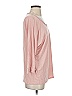 Crosby Pink 3/4 Sleeve Top Size S - photo 4