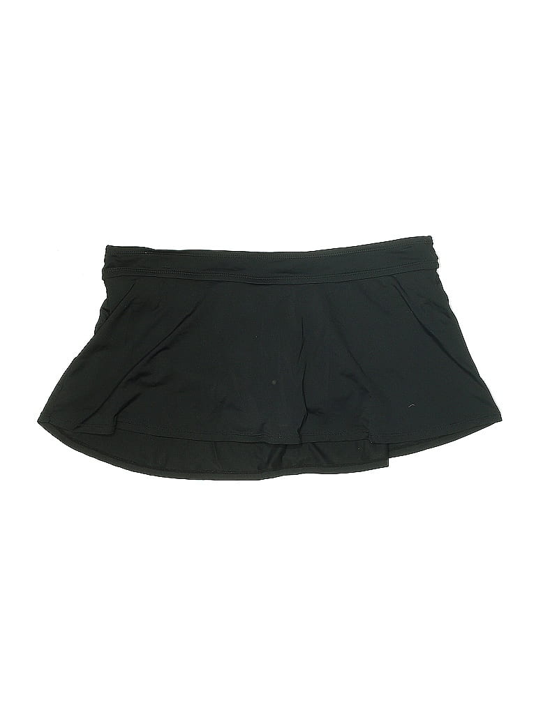 Pre-owned Anne Cole Signature Active Skort In Black