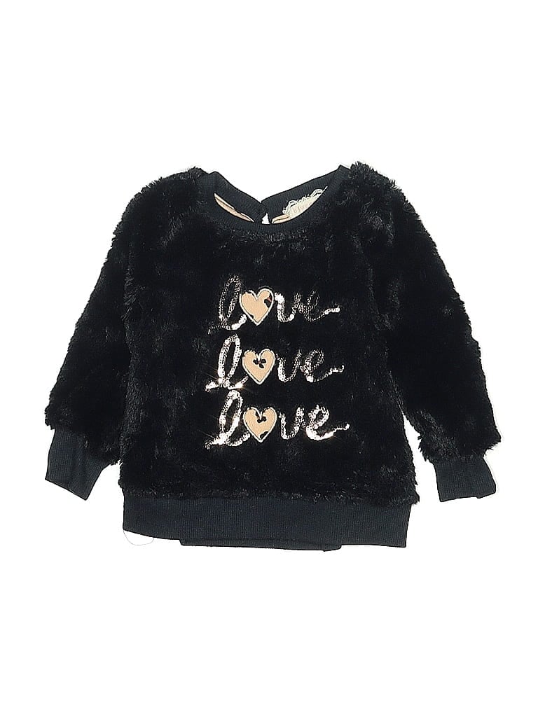 Pre-owned Btween Babies' Pullover Sweater In Black