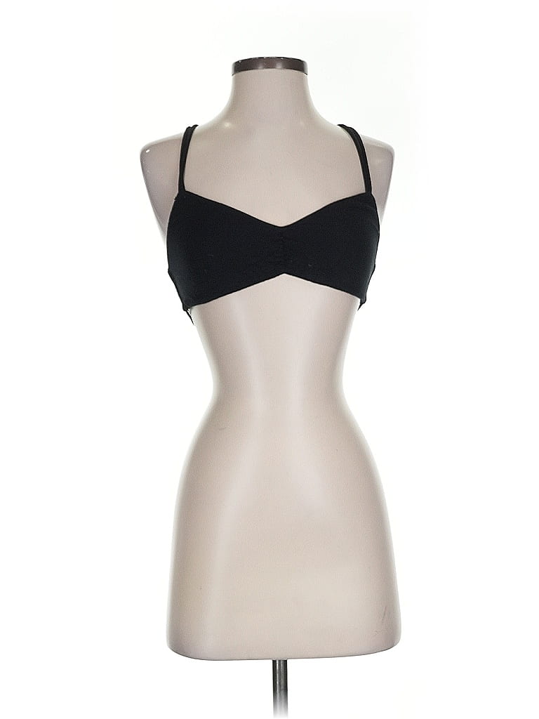 Pre-owned Assorted Brands Tank Top Black Strapless Neckline Tops