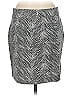 Ann Taylor Chevron-herringbone Gray Casual Skirt Size 6 - photo 2
