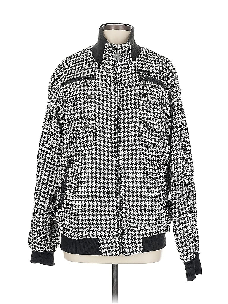 Pre-owned Assorted Brands Jacket In Gray