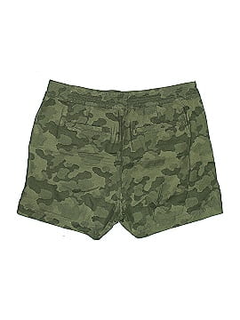 Anthropologie Camo Green Cargo Shorts Size 26 waist