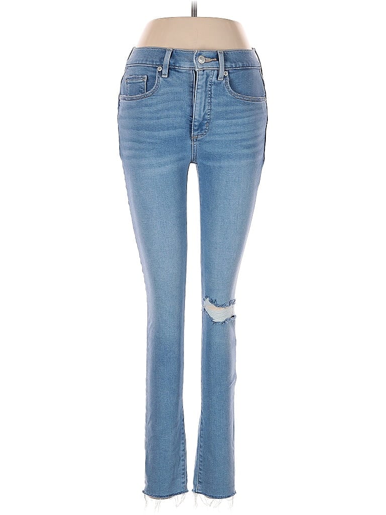 Pre-owned Ann Taylor Loft Jeans In Blue
