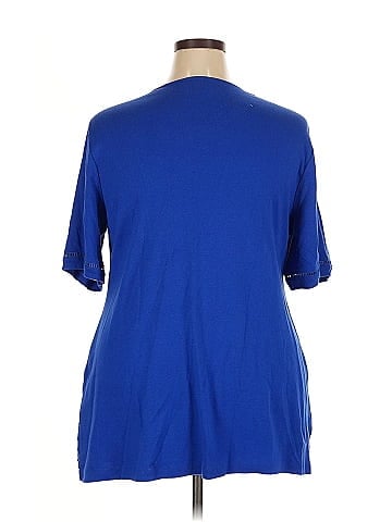 Karen Scott Short Sleeve Blouse (view 2)